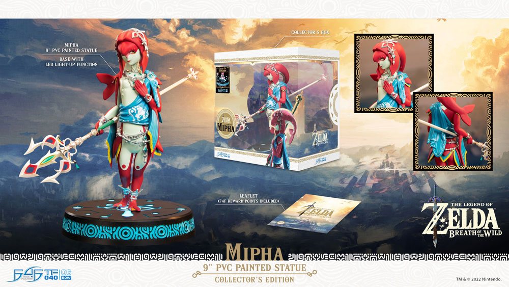 The Legend of Zelda Breath of the Wild PVC Statue Mipha Collector's Edition 22 cm