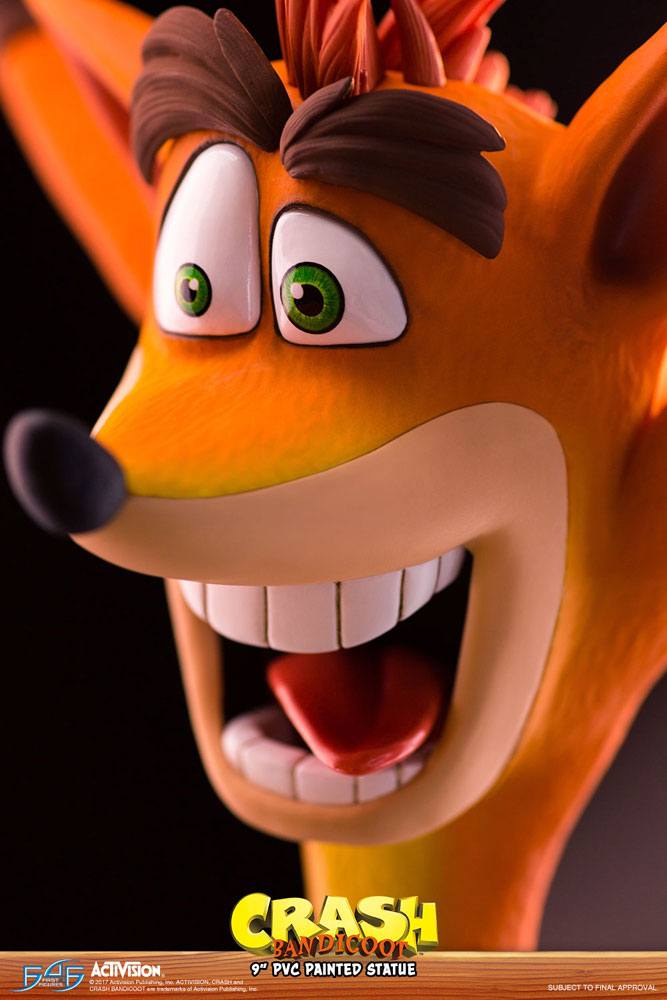 Crash Bandicoot N. Sane Trilogy PVC Statue Crash Bandicoot 23 cm