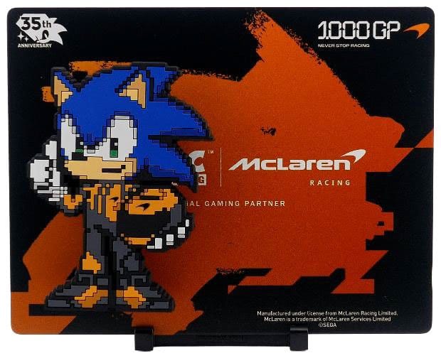 Sonic The Hedgehog x McLaren FiGGYZ Magnet Collectible Sonic McLaren 35th Anniversary 9 cm