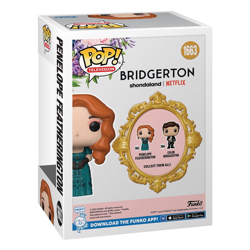 Bridgerton POP! TV Vinyl Figures Penelope with Chase 9 cm Assortment (6)