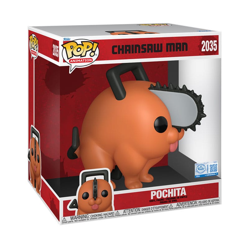 Chainsaw Man Super Sized Jumbo POP! Vinyl Figure Pochita 25 cm