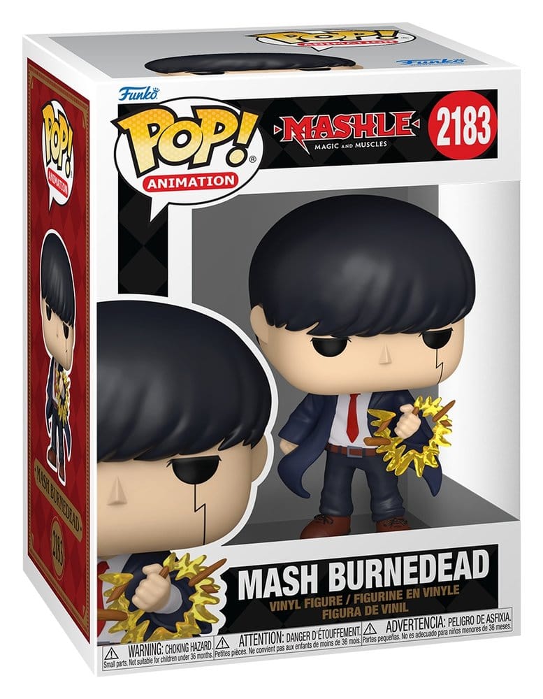 Mashle POP! Animation Vinyl Figure Mash Burnedead 9 cm