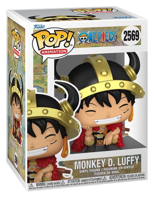 One Piece POP! Animation Vinyl Figures Elbaph Arc Luffy w/Chase 9 cm Assortment (6)