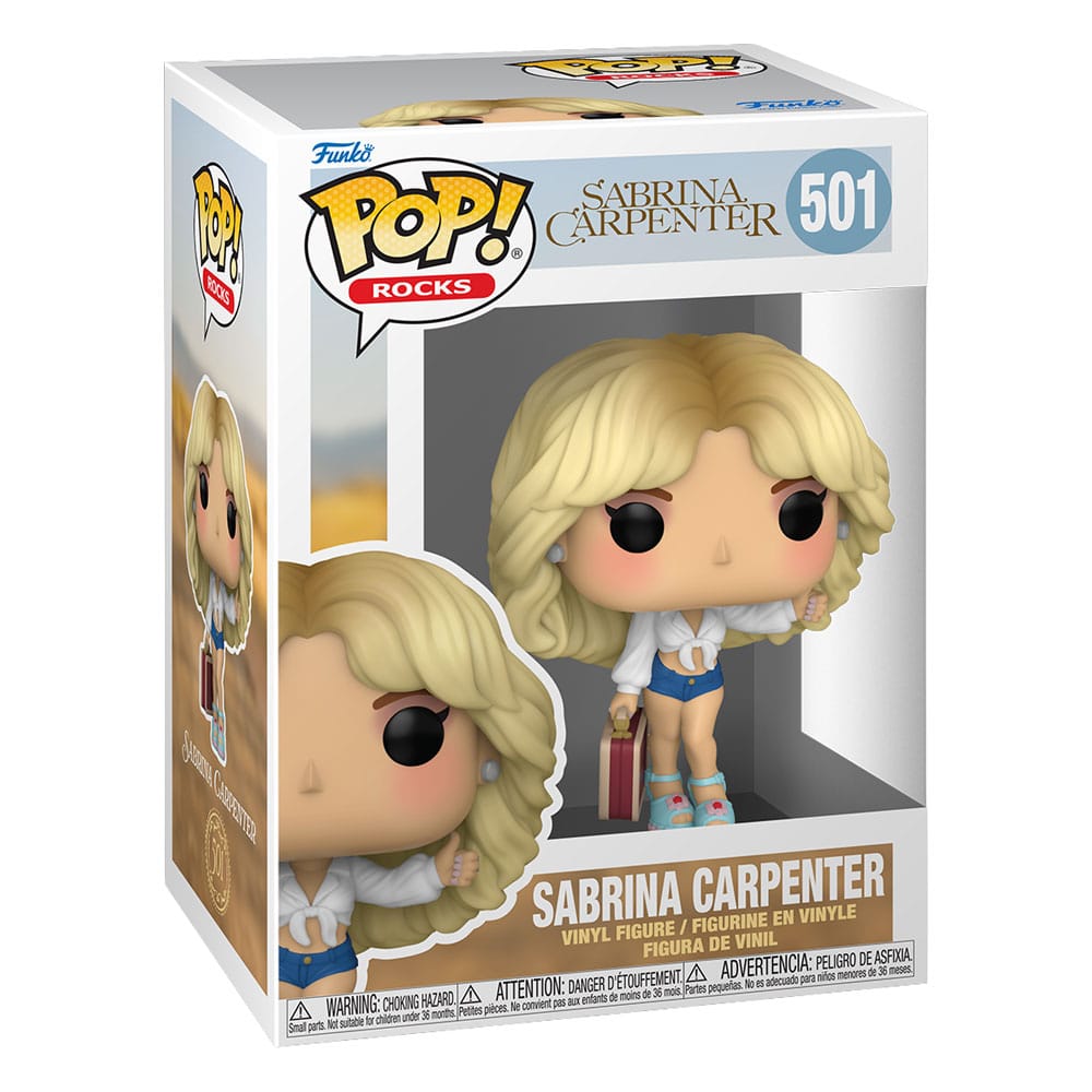 Sabrina Carpenter POP! Rocks Vinyl Figure Manchild 9 cm