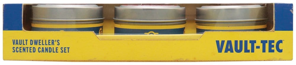 Fallout Candle 3-Pack Vault Dweller's 6 cm
