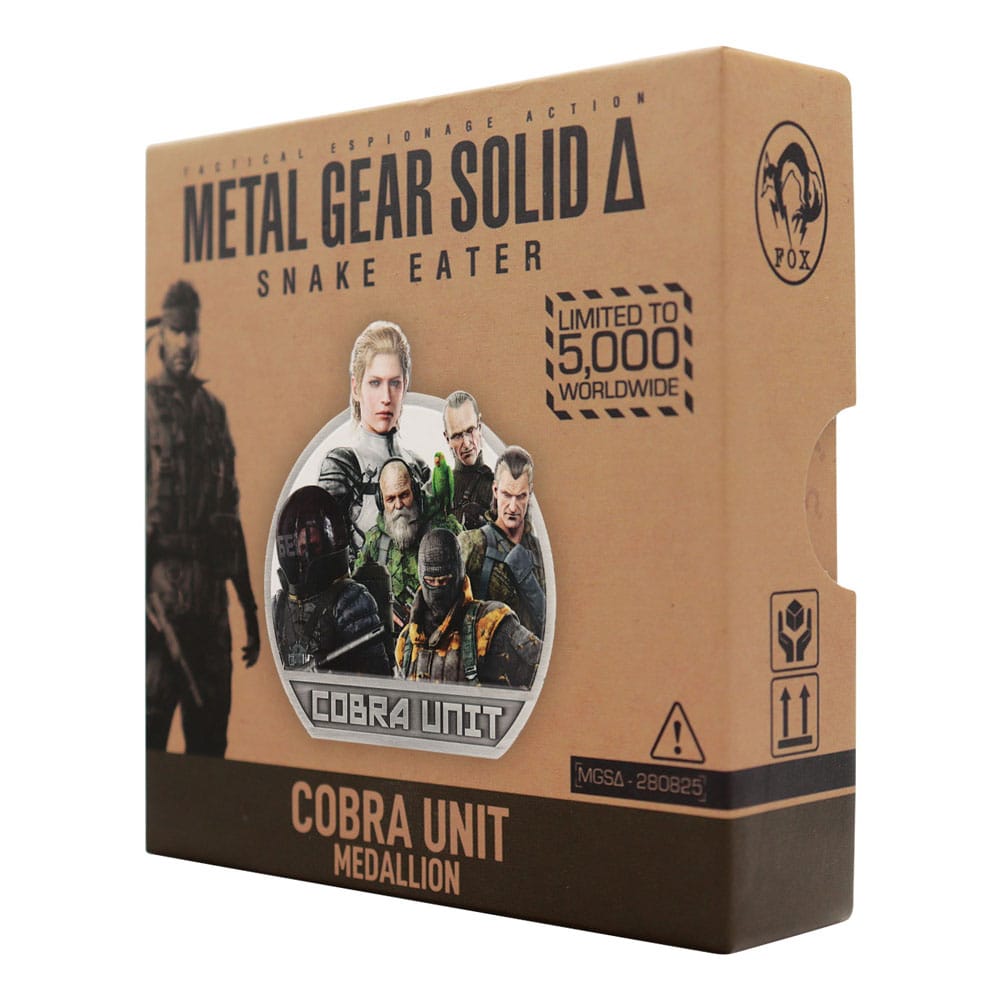 Metal Gear Solid Delta Medallion Cobra Unit Limited Edition