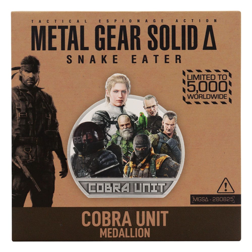 Metal Gear Solid Delta Medallion Cobra Unit Limited Edition