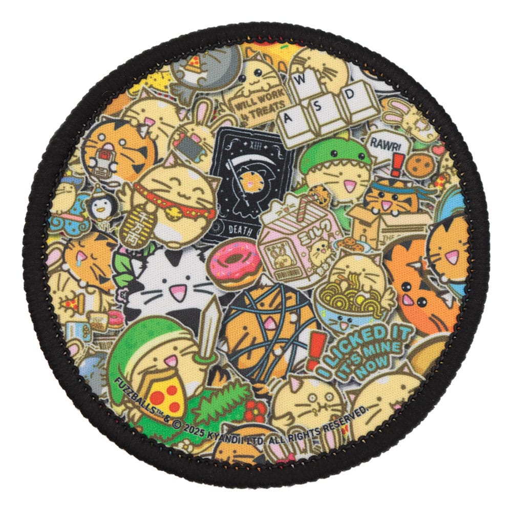 Fuzzballs Desk Pad & Coaster Set