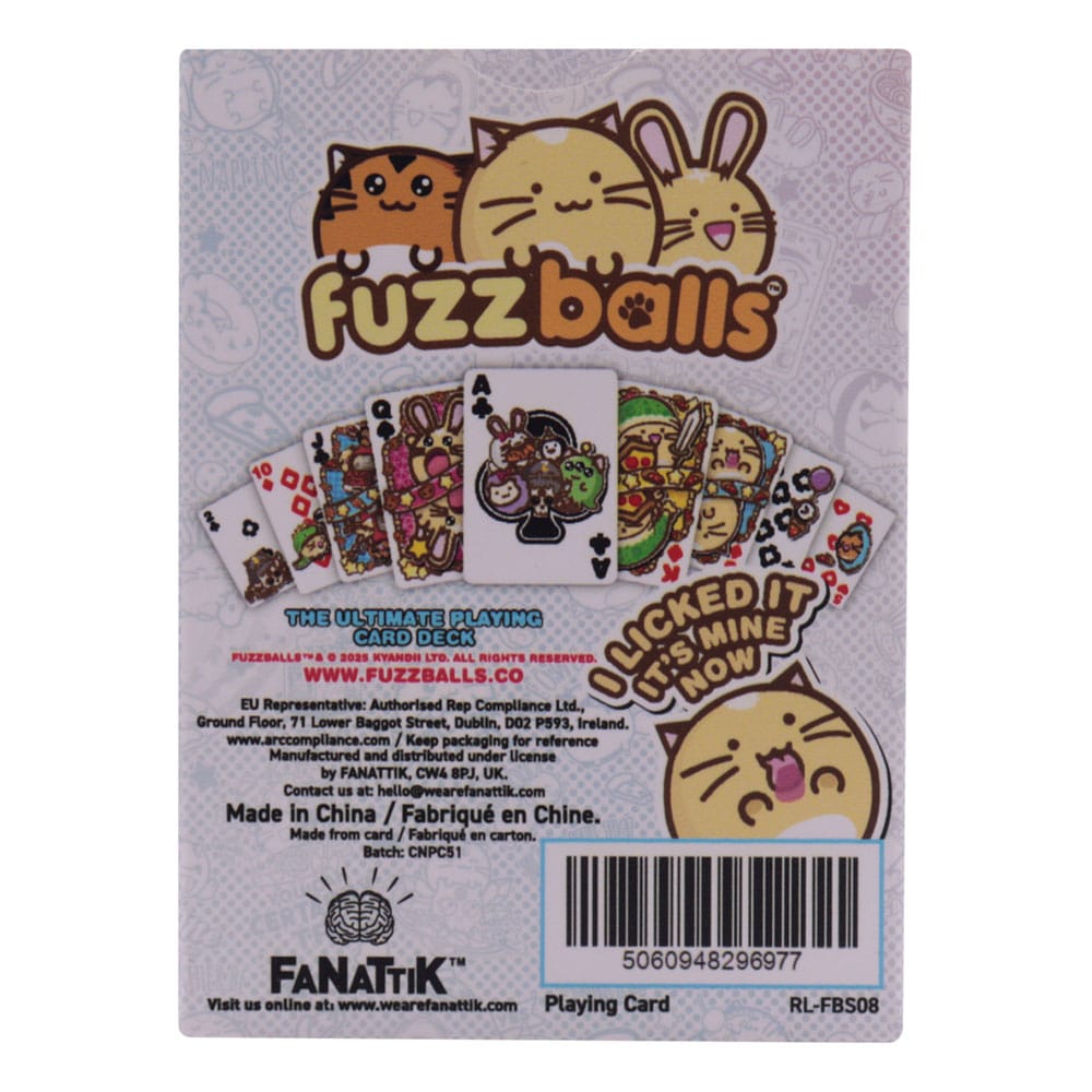 Fuzzballs Playing Cards Display (12)