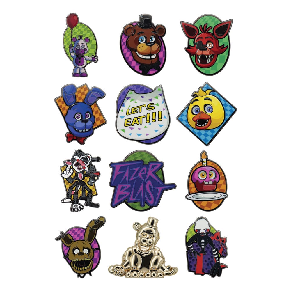 Five Nights at Freddy´s Pin Badge Display Mystery Pin Badge (12)