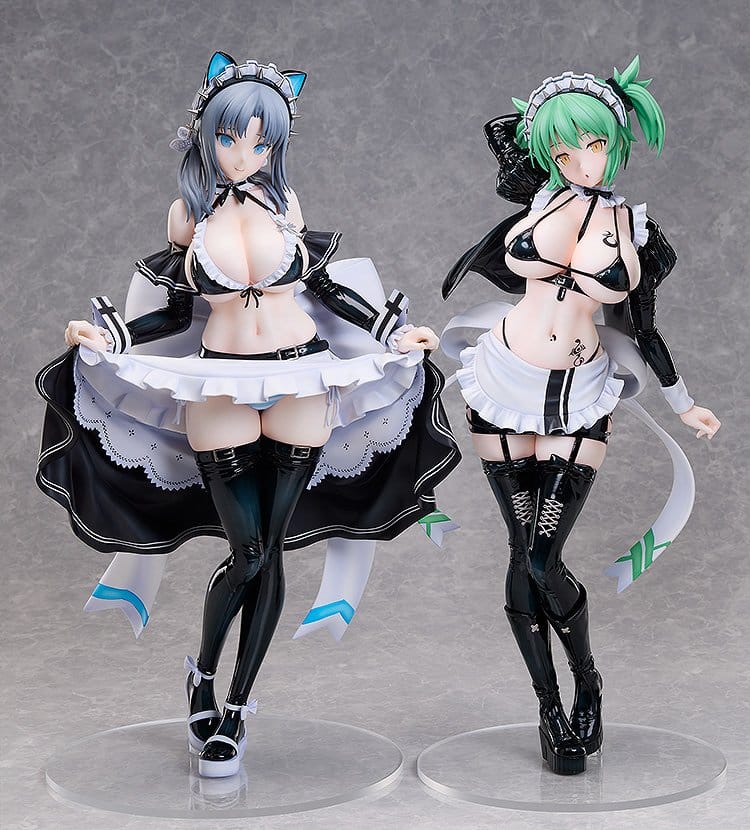 Shinobi Master Senran Kagura: New Link PVC Figure 1/4 Yumi: Bondage Maid Ver. 40 cm