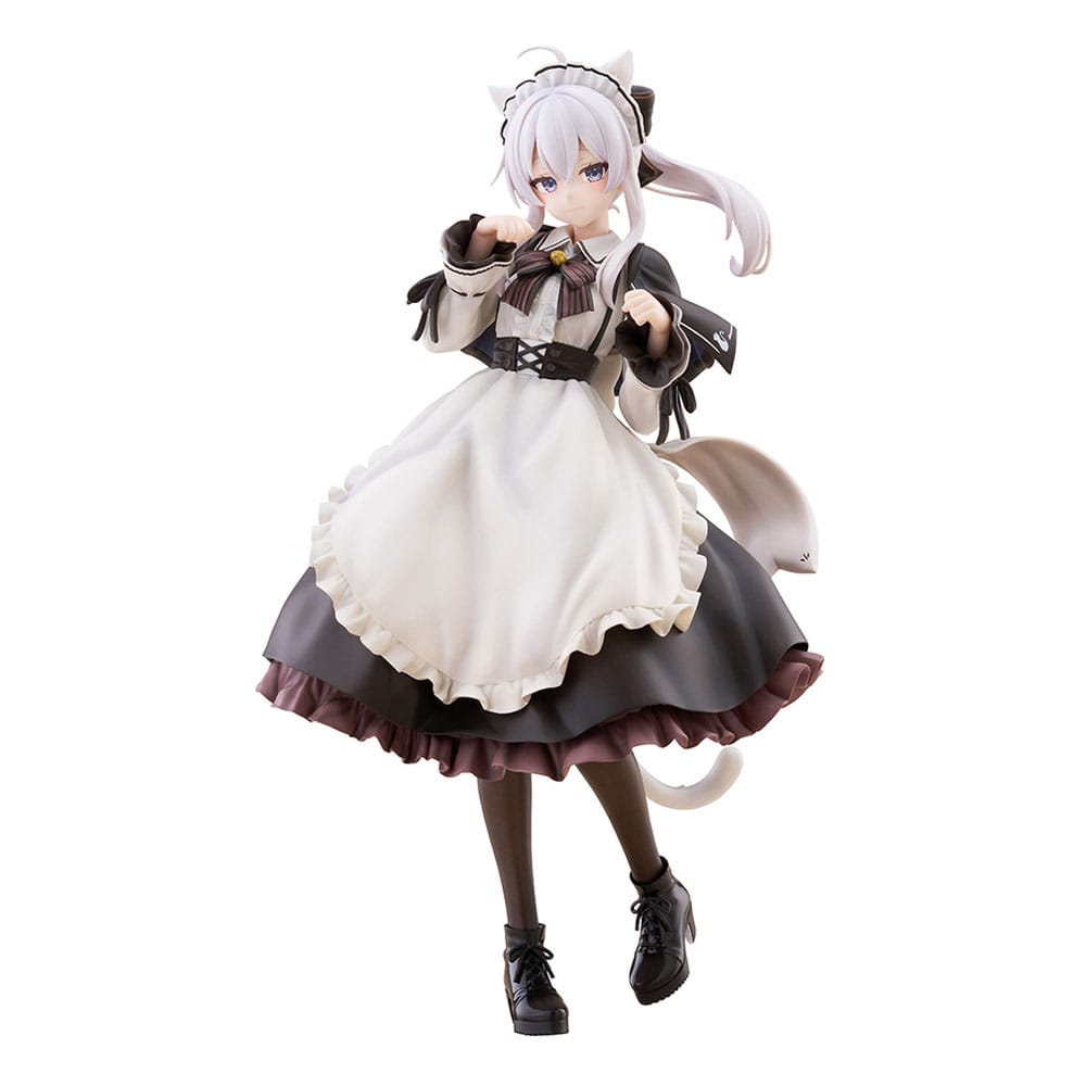 Wandering Witch: The Journey of Elaina F:NEX PVC Statue 1/7 Elaina Maid costume with cat ears Ver. 24 cm
