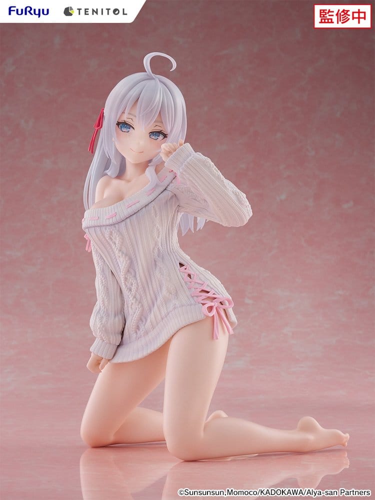Alya Sometimes Hides Her Feelings in Russian Noodle Stopper PVC Figure Knit Ver. 26 cm