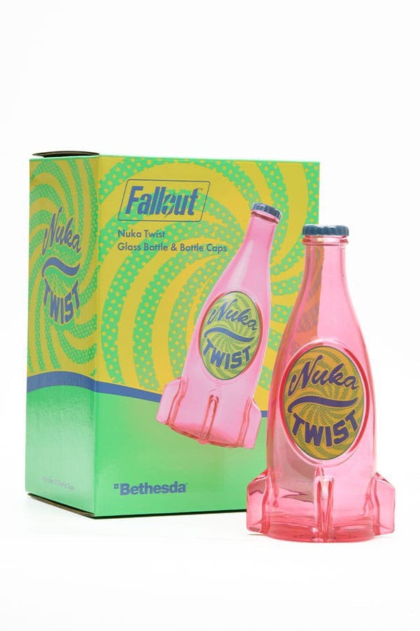 Fallout Bottle Series Replica Glass Bottle & Cap Nuka Twist