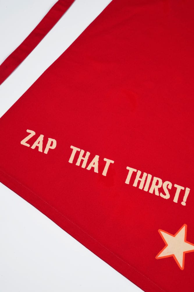 Fallout Apron Nuka Cola Zap that Thirst