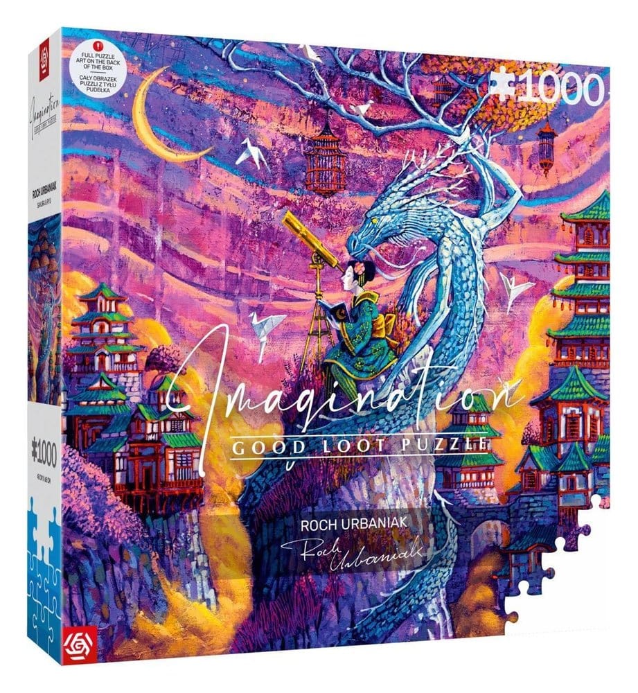Imagination Series Puzzle Roch Urbaniak Sakura i Ryu (1000 pieces)