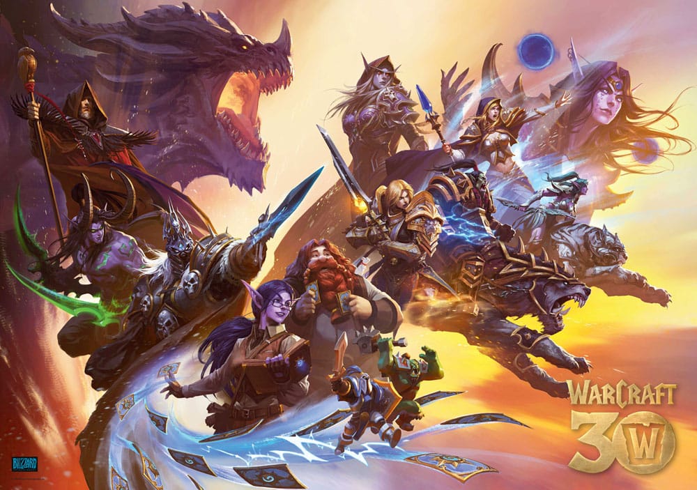 World of Warcraft Puzzle 30th Anniversary (1000 pieces)