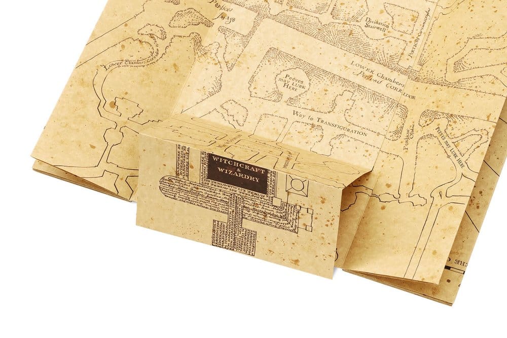 Harry Potter Map Marauder's Map 18 cm