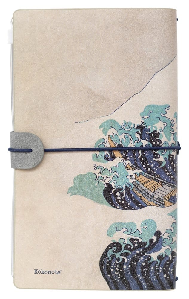Hokusai Travel Journal The Great Wave of Kanagawa 20 cm