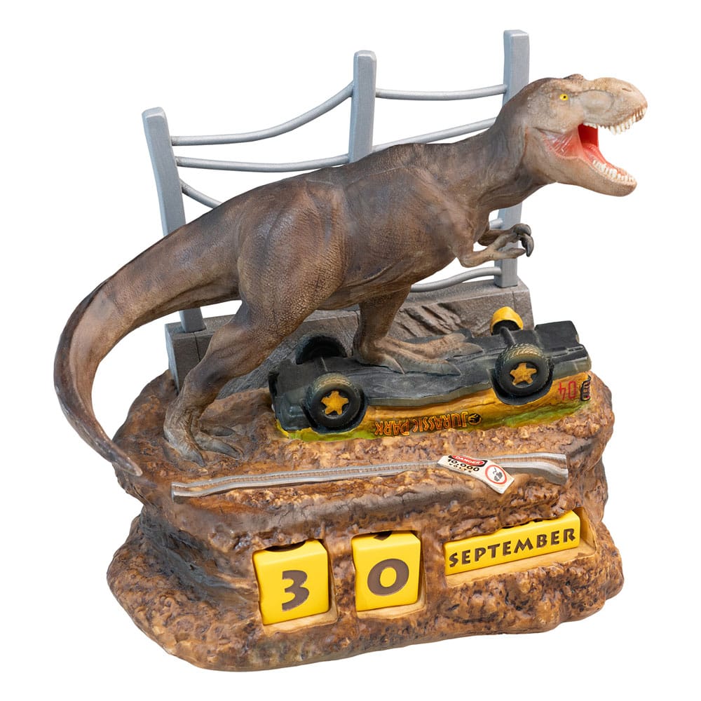 Jurassic Park 3D perpetual Calendar