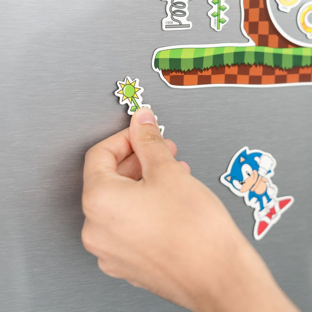 Sonic Die-Cut Magnet Set