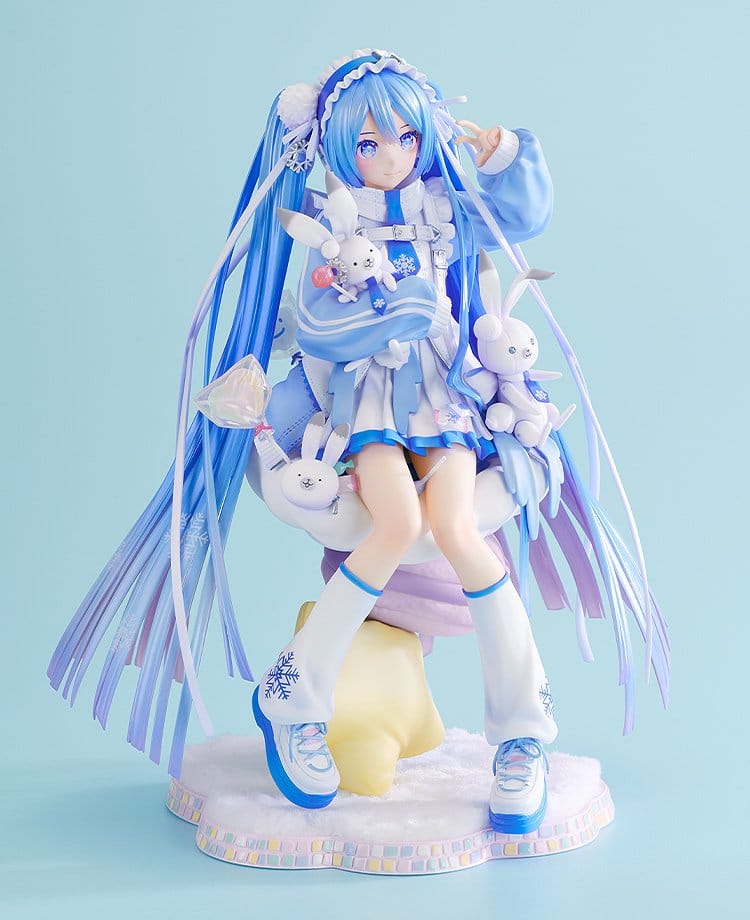 Character Vocal Series 01: Hatsune Miku PVC Statue 1/7 Snow Miku: Yukiiro Pop Ver. 24 cm