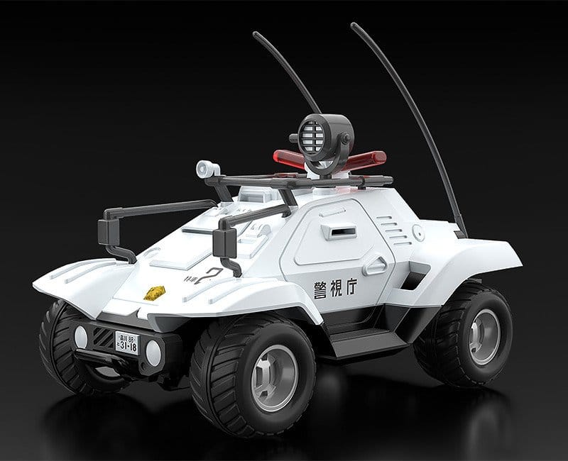Mobile Police Patlabor Moderoid Plastic Model Kits 1/60 Type 98 Special Command Vehicle & Type 99 Special Labor Carrier (re-run)