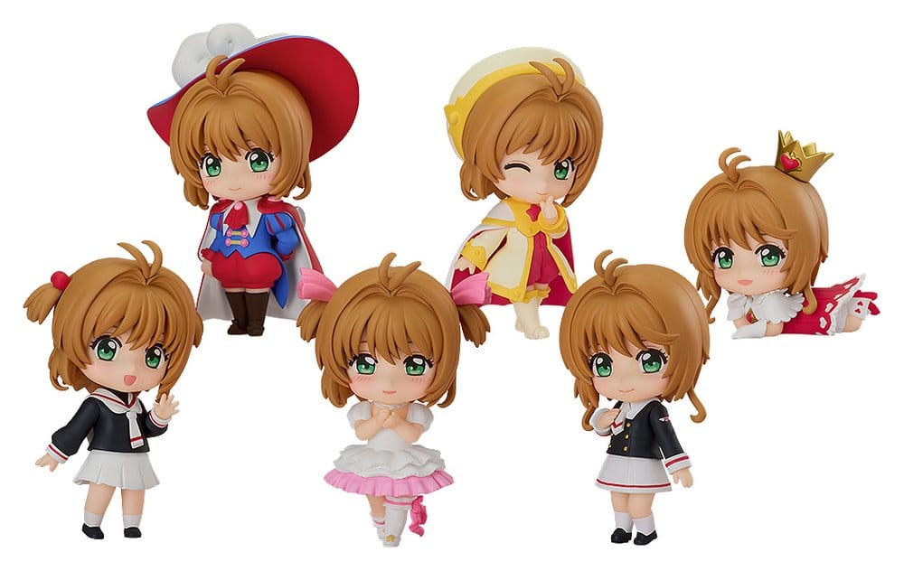Cardcaptor Sakura: Clear Card Nendoroid Action Figure Surprise Sakura Kinomoto Collection Assortment (6) 7 cm