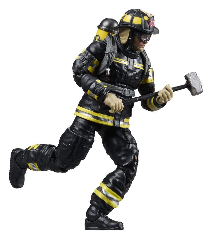 G.I. Joe Classified Series Legacy Collection Action Figure Search & Rescue Firefighter 15 cm