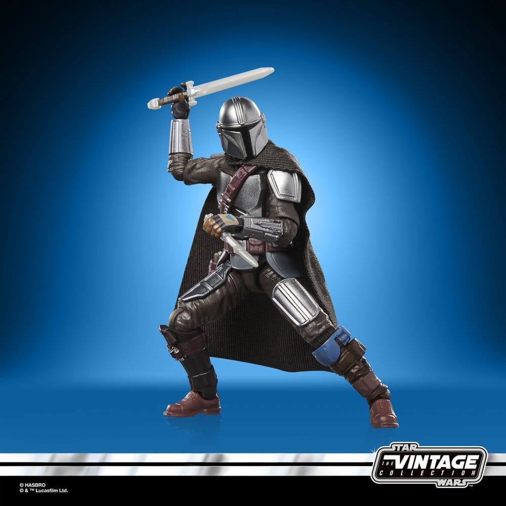 Star Wars: The Mandalorian & Grogu Vintage Collection Action Figure The Mandalorian & Grogu 10 cm