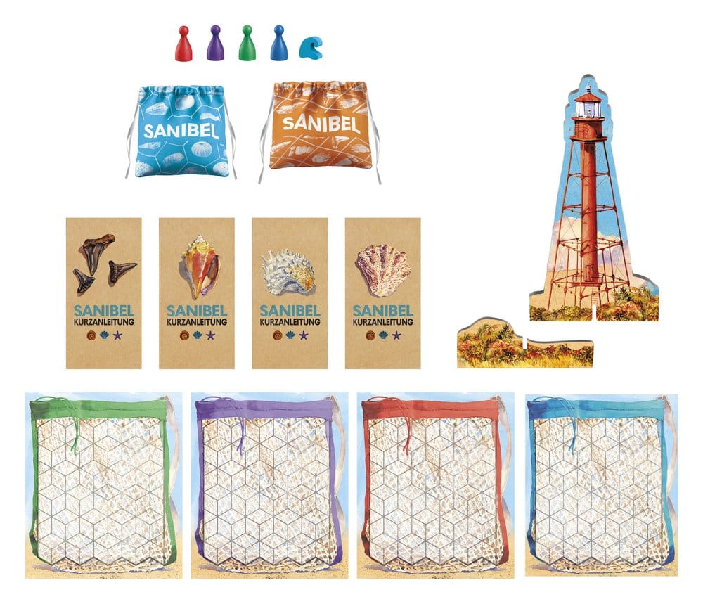 Sanibel Board Game *German Version*