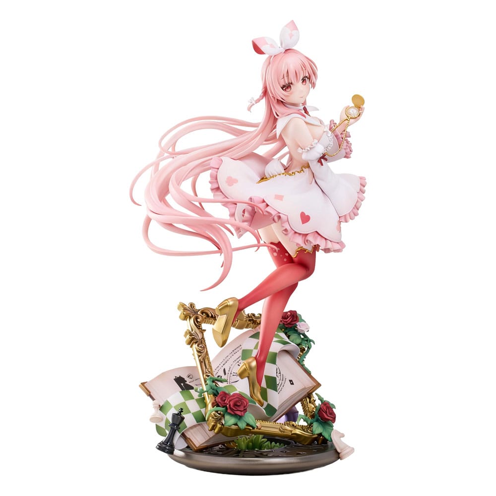 Original Character PVC Statue 1/7 White Rabbit Rosu Wonderland Ver. Illustrated by Rosuuri Deluxe Edition 29 cm