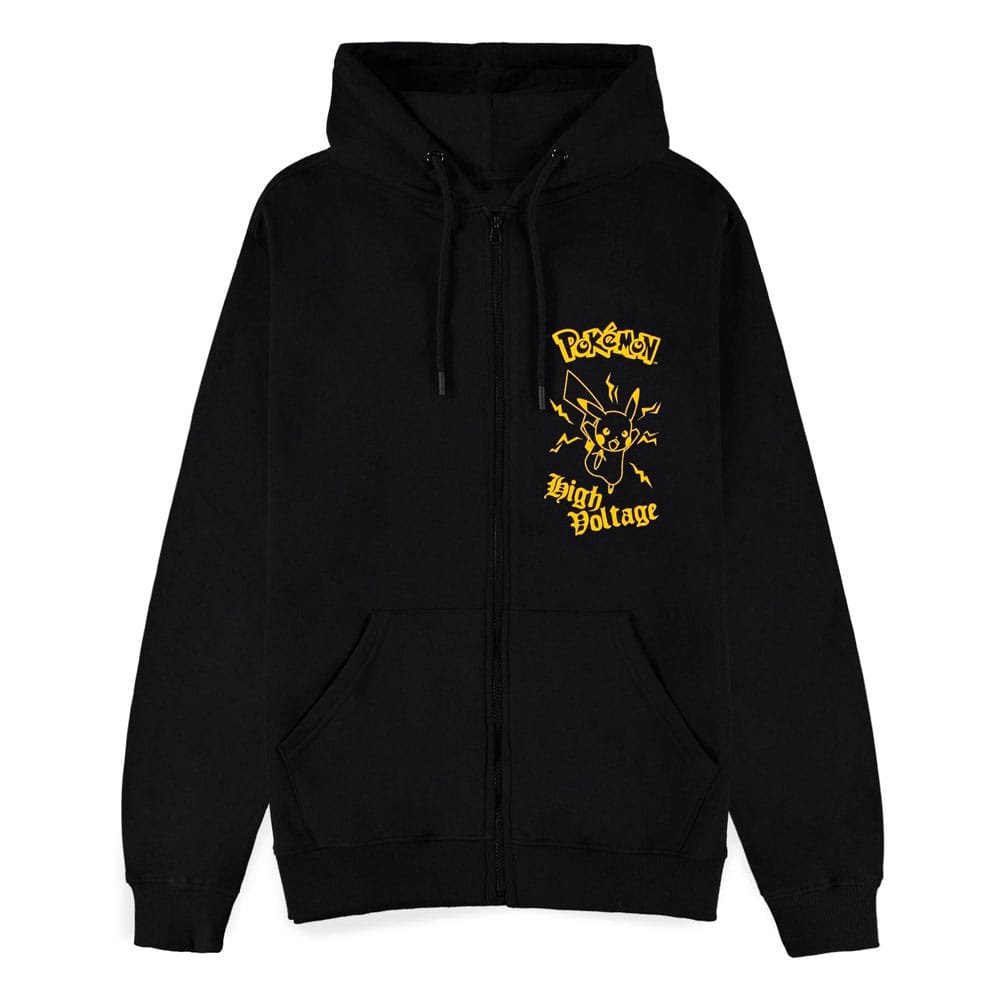 Pokémon Zipper Hoodie Pikachu Voltage Size L