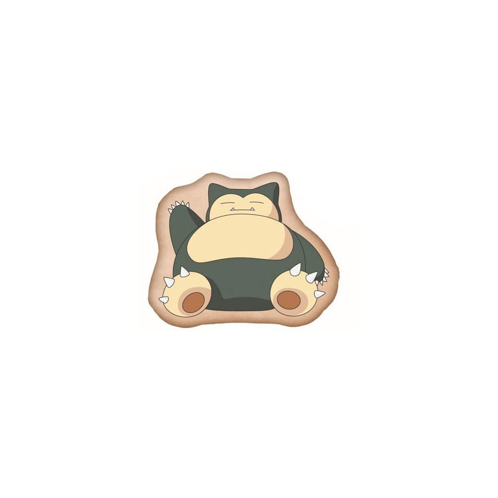Pokémon Pillow Snorlax brown 36 cm