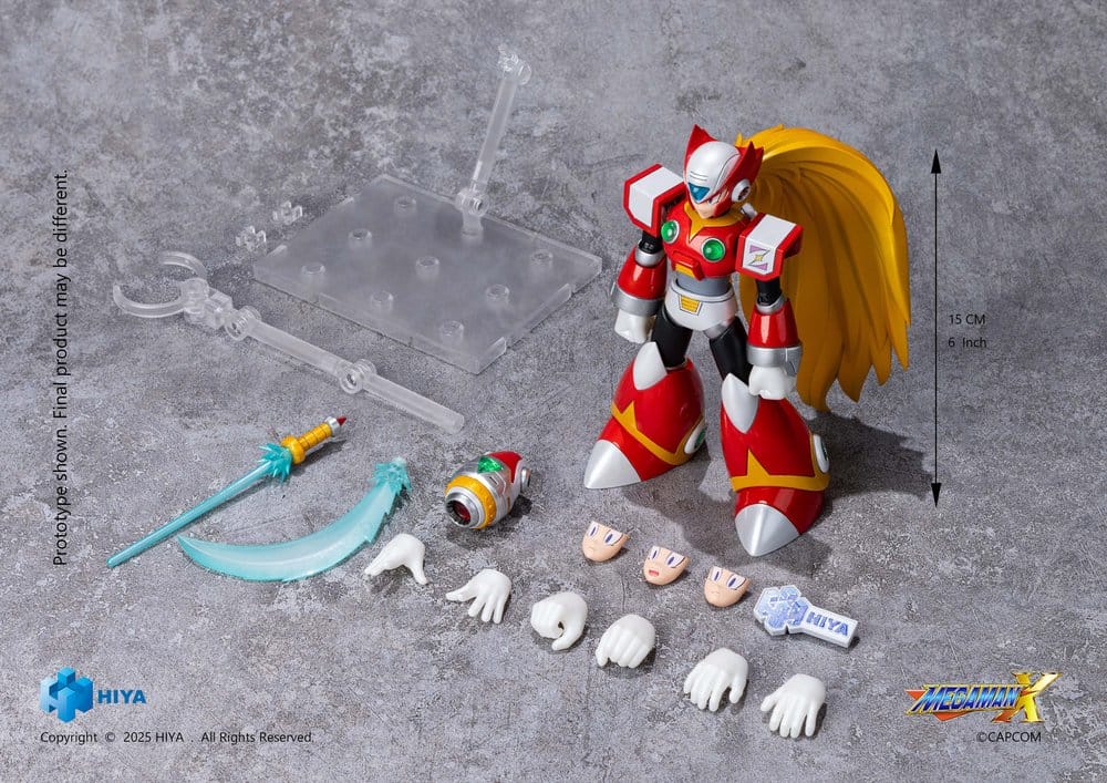 Mega Man X Exquisite Basic Action Figure Zero 15 cm