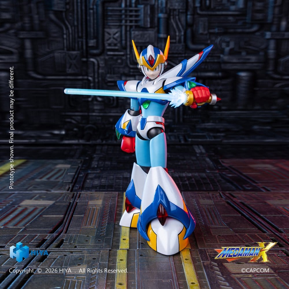 Mega Man X Exquisite Basic Series Actionfigur X Falcon Armor Version 15 cm