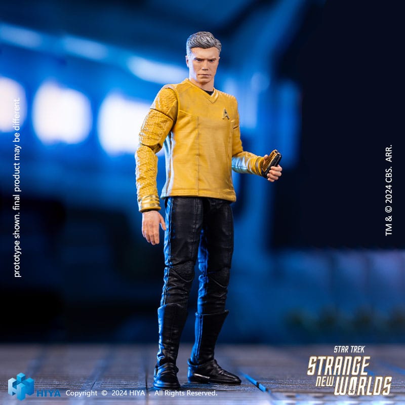 Star Trek Strange New Worlds Exquisite Mini Series Actionfigur 1/18 Pike 11 cm
