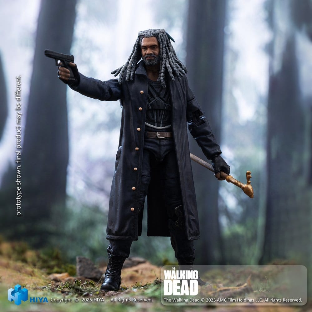 The Walking Dead Exquisite Mini Series Actionfigur 1/18 Ezekiel 11 cm