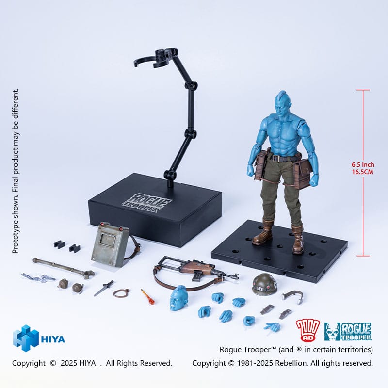 Rogue Trooper Exquisite Super Series Actionfigur 1/12 Rogue Trooper 16 cm