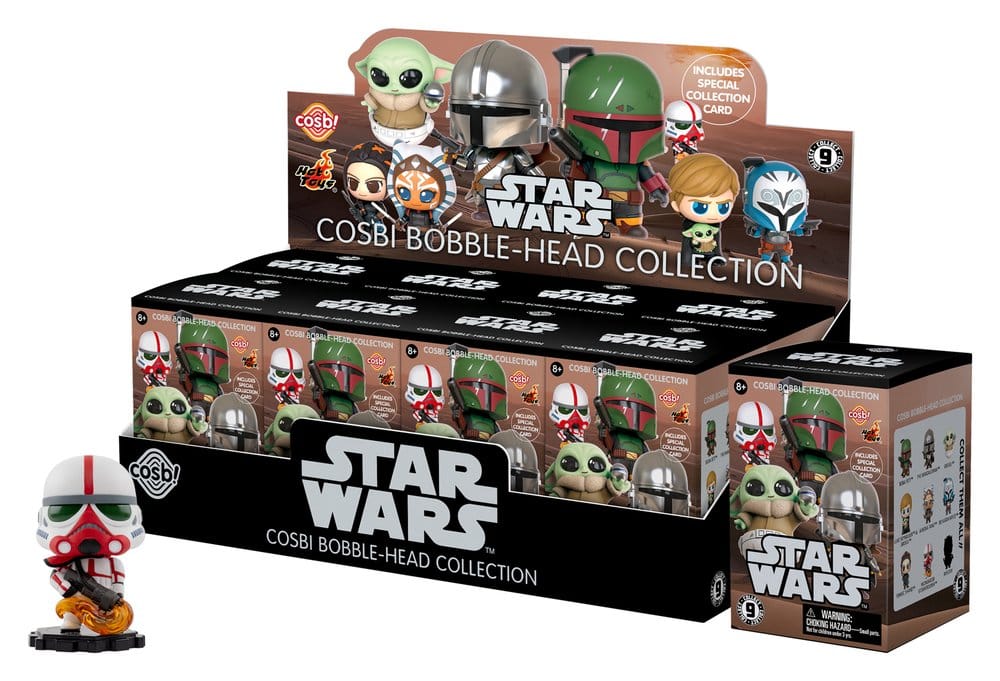 Star Wars Cosbi Mini Figures Series 1 8 cm Blind Box Display (8)