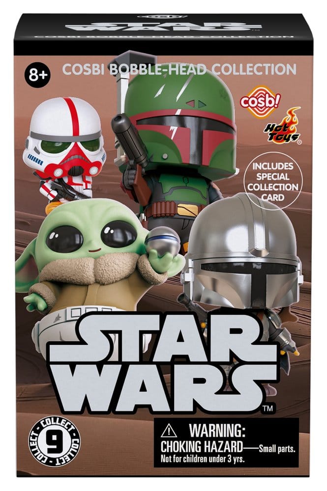 Star Wars Cosbi Mini Figures Series 1 8 cm Blind Box Display (8)