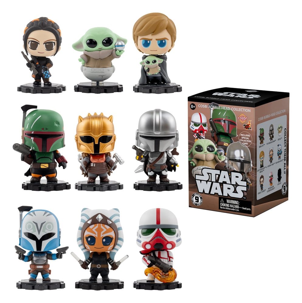 Star Wars Cosbi Mini Figures Series 1 8 cm Blind Box Display (8)