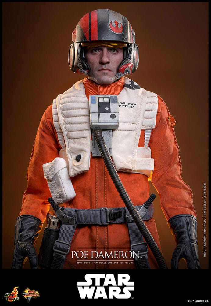 Star Wars Action Figure 1/6 Poe Dameron 30 cm