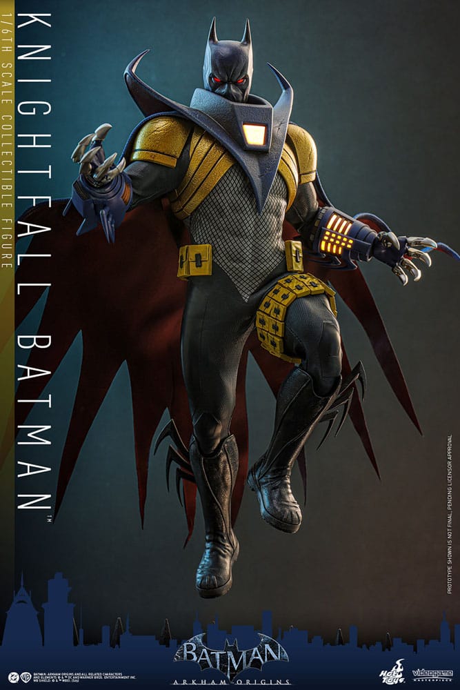 Batman: Arkham Origins Videogame Masterpiece Action Figure 1/6 Knightfall Batman 32 cm