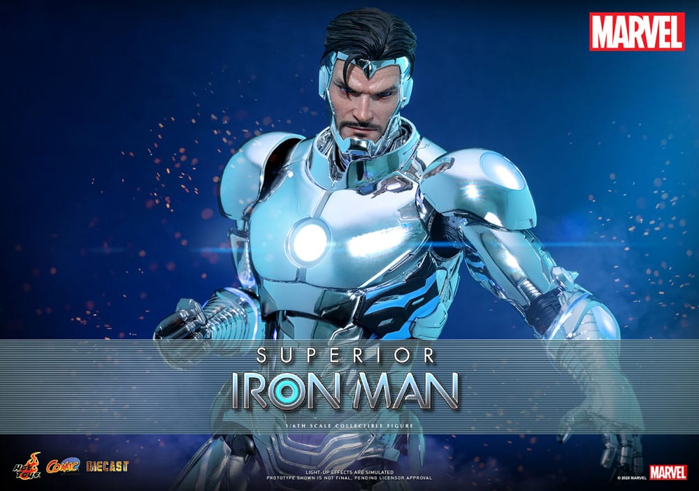 Marvel Comic Diecast Masterpiece Action Figure 1/6 Superior Iron Man 32 cm