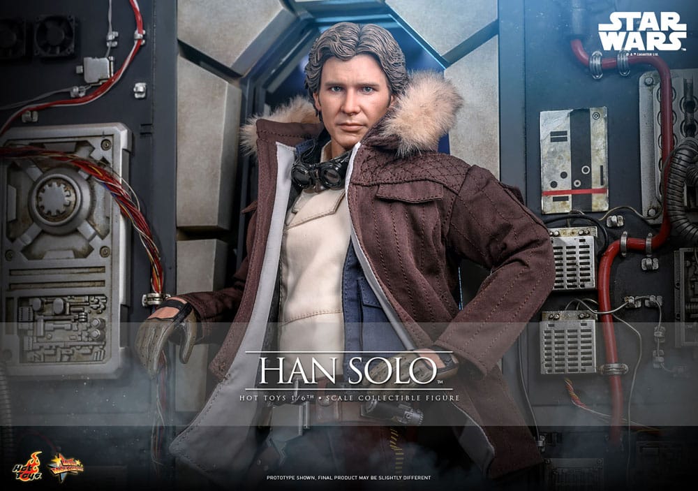 Star Wars Episode V Movie Masterpiece Action Figure 1/6 Han Solo 31 cm