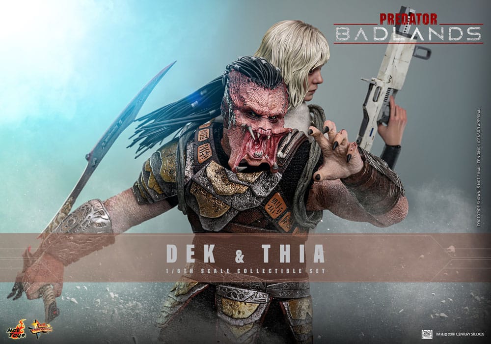 Predator: Badlands Movie Masterpiece Action Figure 1/6 Dek & Thia 30 cm