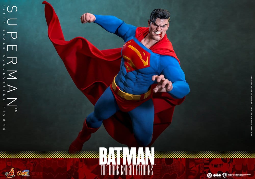 Batman: The Dark Knight Returns Comic Masterpiece Action Figure 1/6 Superman 34 cm