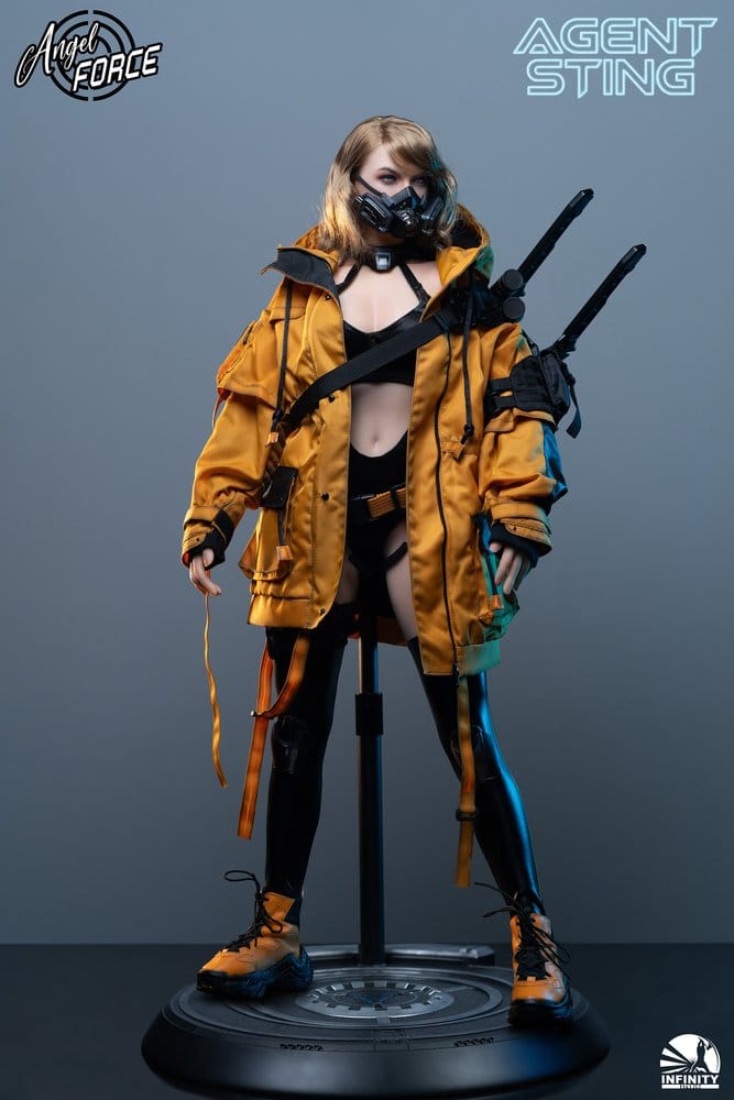 Angel Force Silicone Action Figure 1/3 Agent Sting 70 cm