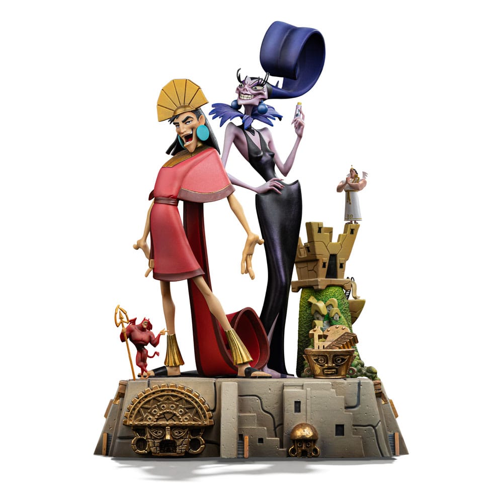 The Emperor's New Groove Deluxe Art Scale Statue 1/10 Kuzko & Yzma 28 cm